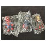 New Spiderman, Thor, Captain America Figurines