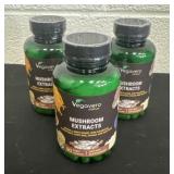 3 mushroom extracts