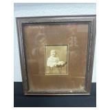 11ï¿½x10ï¿½ framed vintage picture
