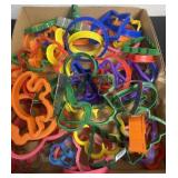 Group of cookie cutters