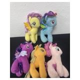 5 my little pony plushies