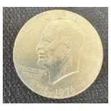 1776-1976 bicentennial silver dollar