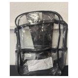New clear back pack.