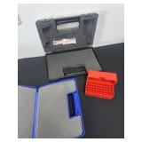2 gun cases with ammo storage