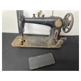 Vintage sewing machine.