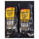 Six new pairs of brown Jersey firm grip tough