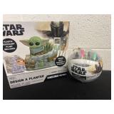 Star Wars planter and activity set