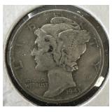 1943 Mercury Dime