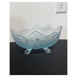 1940s vintage light blue jeanette glass Lombardi