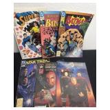 Group of comic books
