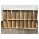 87x48x6 Large Wooden Bookshelf