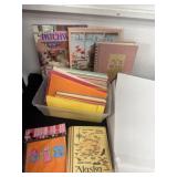 Group of paper and idea books journal alum