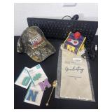 Keyboard and wine bag game system and Trump 2024