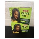 2 new Olive oil hair relaxer