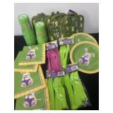 New Easter napkins, plates, cutlery,