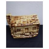 Vintage McCoy cookie cabin cookie jar