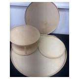 2 pedestal and 2 large lazy Susanï¿½s 20ï¿½ 16ï¿½ 10.5ï¿½