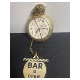 Spartus Backward Running Bar Closed Open Pocket