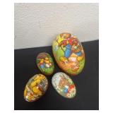 1949-1953  Germany paper Mache eggs
