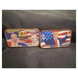 2 AVDP OUNCE COPPER COLORIZED TRUMP  bars