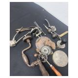 Group of vintage tools