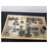 15ï¿½x8ï¿½1.5ï¿½ vintage buttons