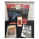 Star Trek items: dvd ,keep sake and 1993