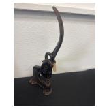 antique cast iron hand-operated punch or rivet
