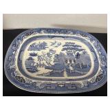 19ï¿½ Antique Warranted Staffordshire Blue Willow