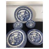 Vintage Churchill Blue Willow Made in