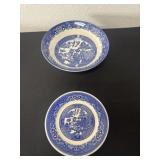 Vintage Blue Willow Pattern Porcelain Plate 6ï¿½