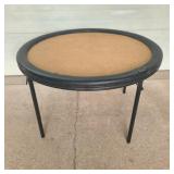 48' Round poker table no felt