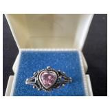 sterling silver ring  925 size 8