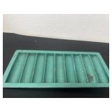 Vintage heavy metal tray poker chip/money