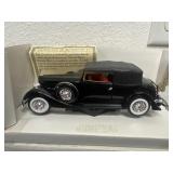 1934 Packard diecast model car,