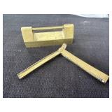 Chinese brass padlock