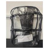 New clear back pack