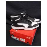 New puma soft foam wide fit high top tennis shoe