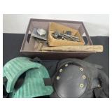 Knee pads and tools
