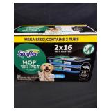 -new mega size Swiffer heavy duty mop pet wet