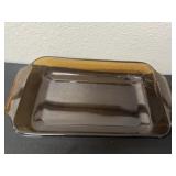 Vintage anchor hocking glass roasting fan 12ï¿½