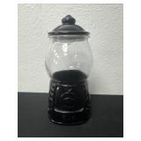 9ï¿½ Bullseye Bubblegum Machine Glass Canister