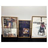 Group of Vintage Paralympic Games Prints Framed