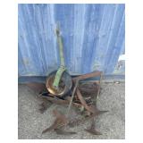 Group of Vintage Tractor Attatchment Tools