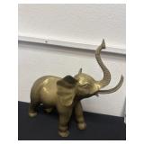 15ï¿½x15ï¿½ heavy brass elephants