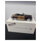 Danbury Mint 1948 Chrysler Town & Country is a