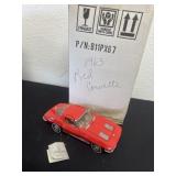 1:24 scale diecast model of a 1963 Chevrolet