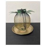 8ï¿½ metal pinapple solar hanging light