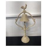 18ï¿½ Home cast iron rooster dinner bell