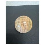 2.5ï¿½ spherical crystal,